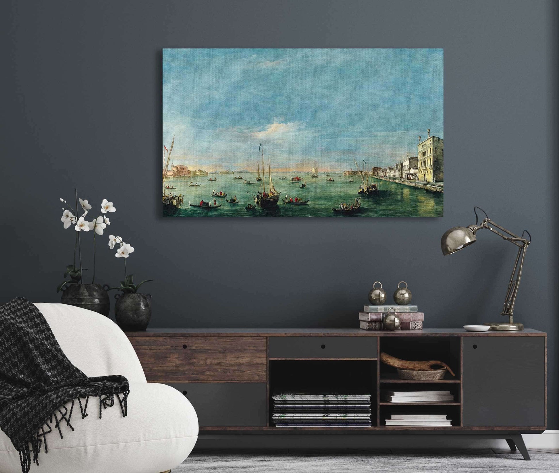 View Of The Giudecca Canal And The Zattere by Francesco Guardi