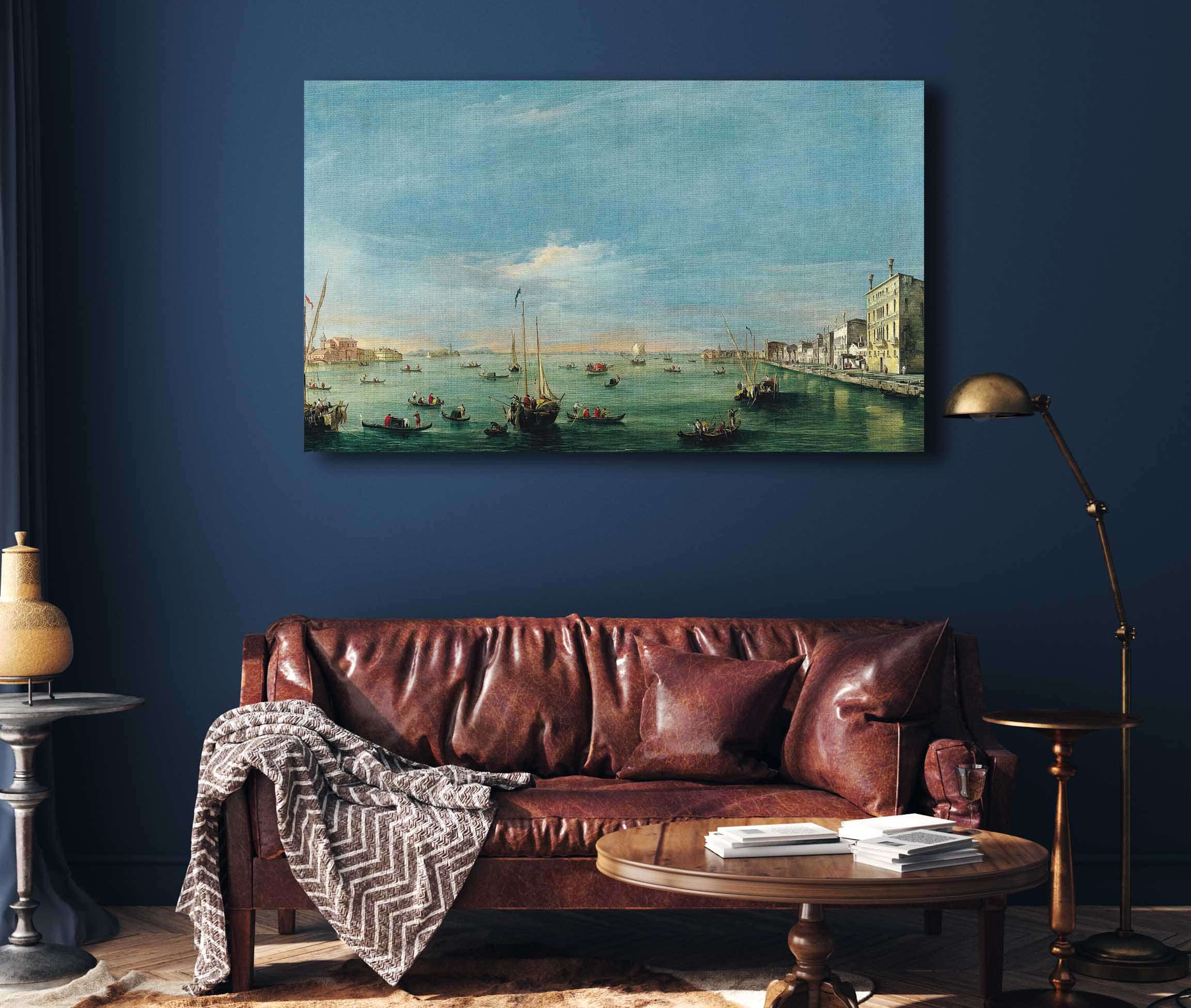 View Of The Giudecca Canal And The Zattere by Francesco Guardi