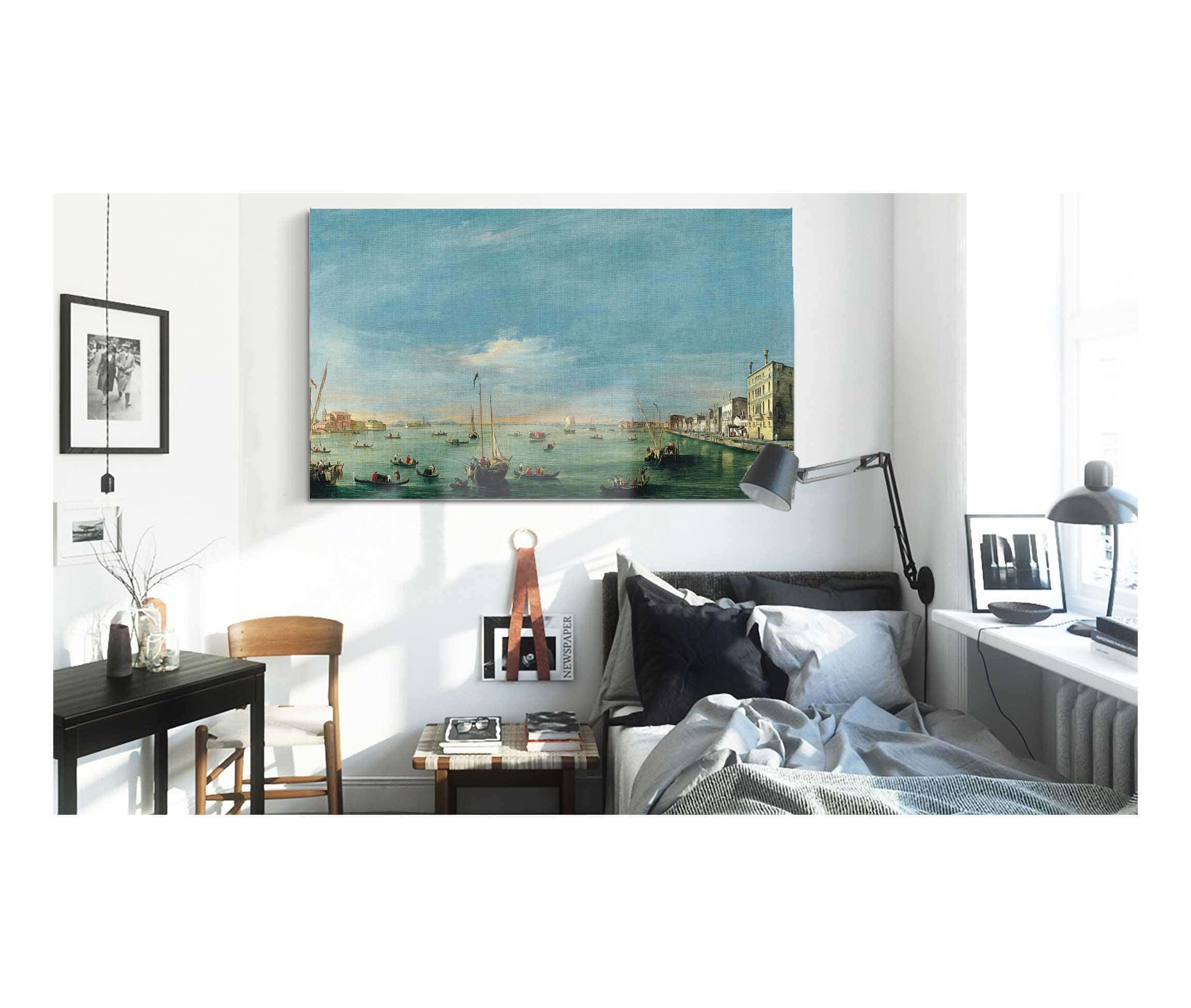 View Of The Giudecca Canal And The Zattere by Francesco Guardi
