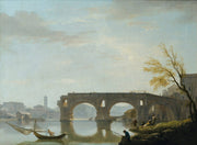 View Of The Ponte Rotto Rome by Claude Joseph Vernet