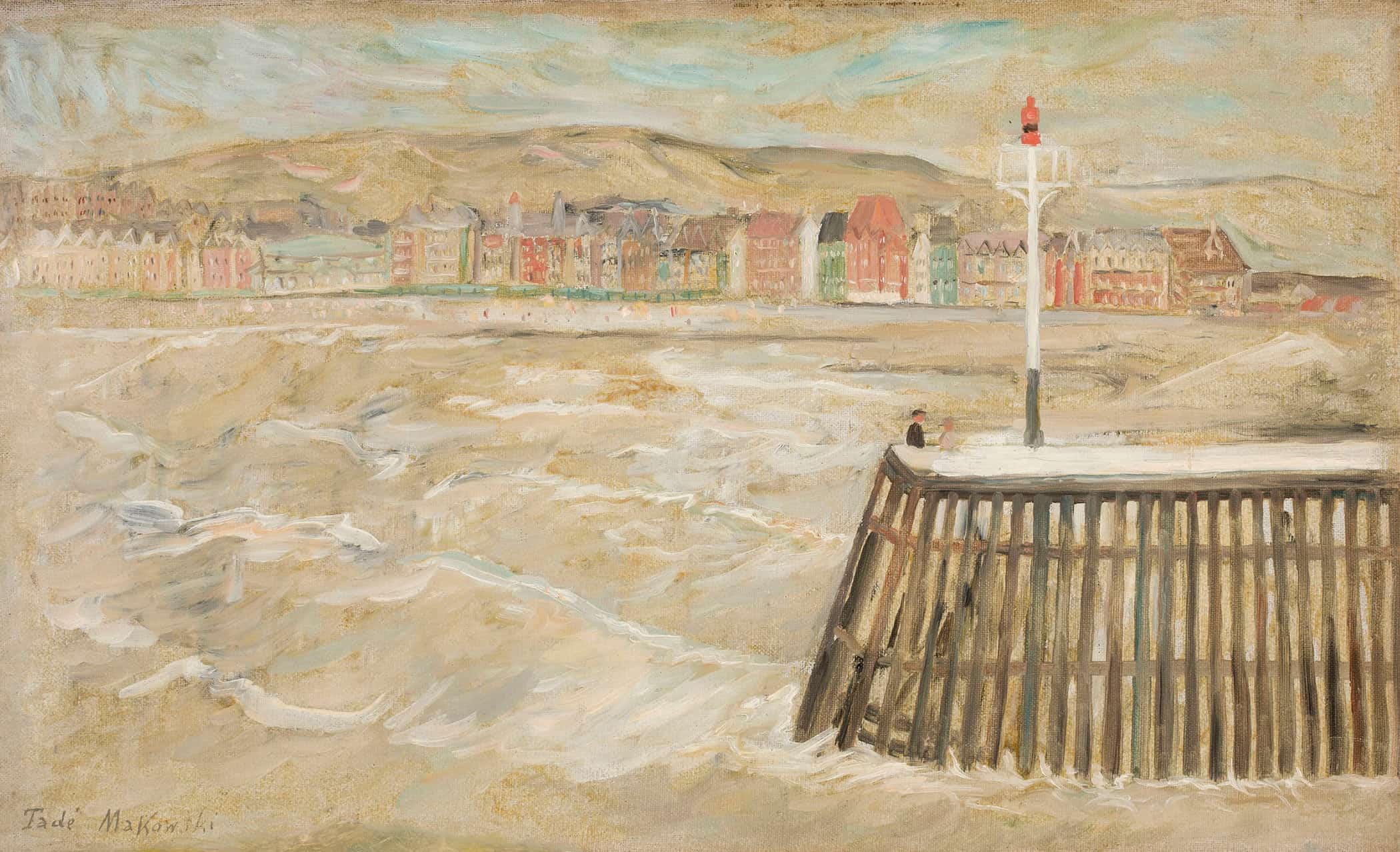 View Of The Sea by Tadeusz Makowski