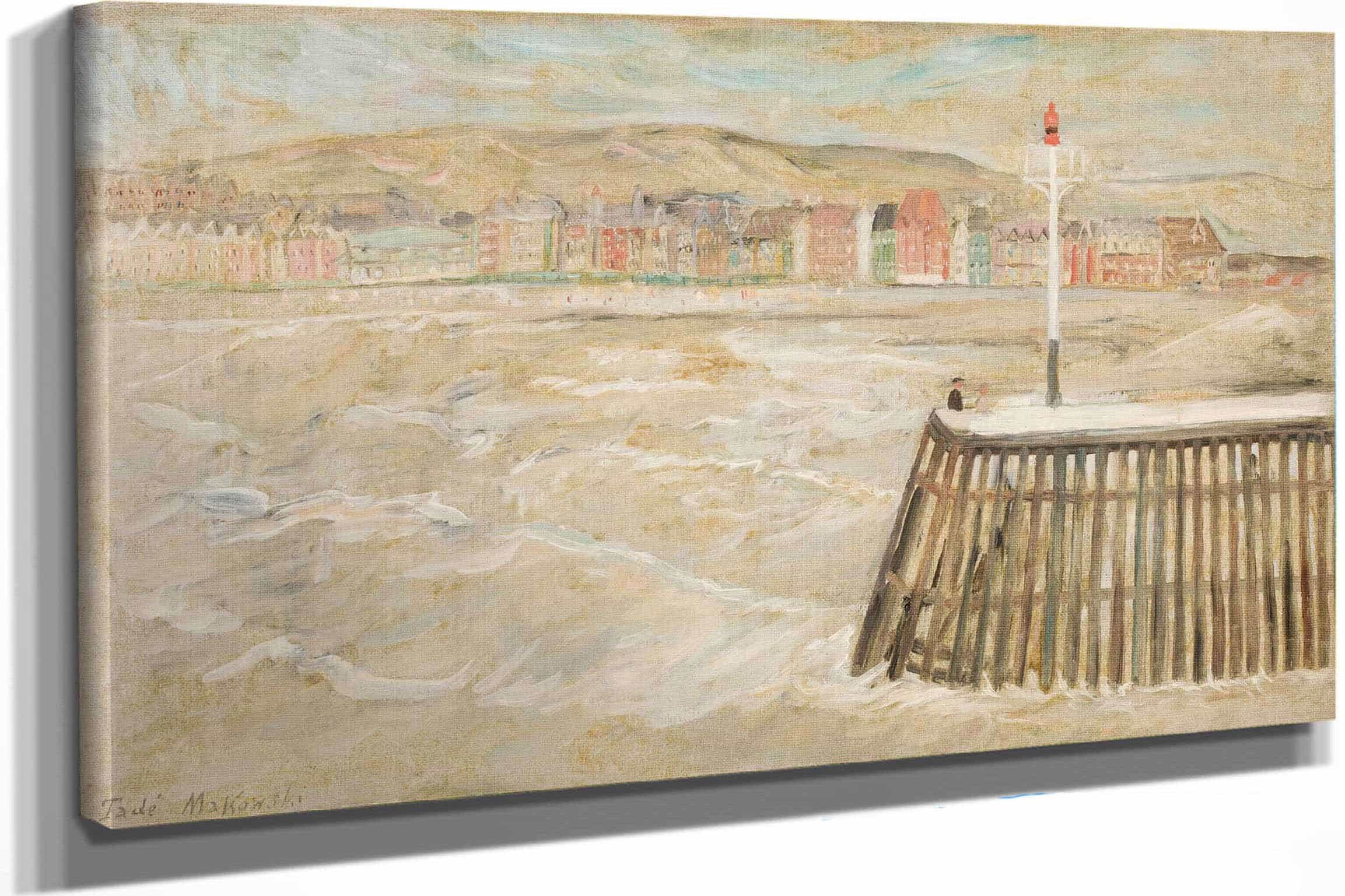 View Of The Sea by Tadeusz Makowski
