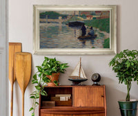 View Of The Seine   by Georges Seurat