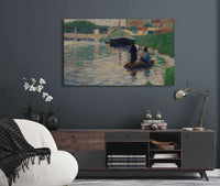 View Of The Seine   by Georges Seurat