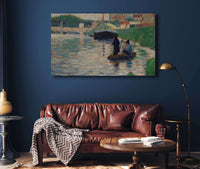 View Of The Seine   by Georges Seurat