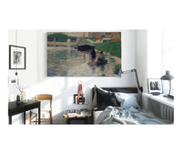 View Of The Seine   by Georges Seurat