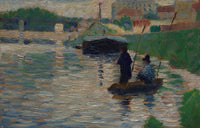 View Of The Seine   by Georges Seurat