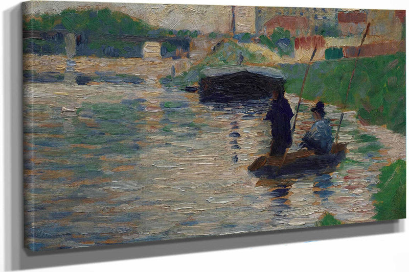 View Of The Seine   by Georges Seurat