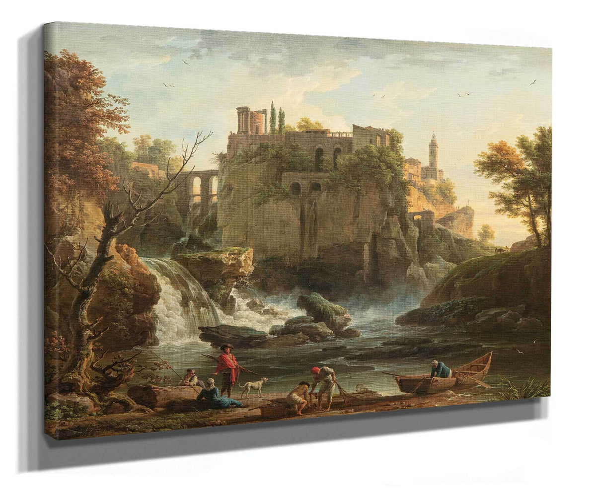 View Of Tivoli by Claude Joseph Vernet