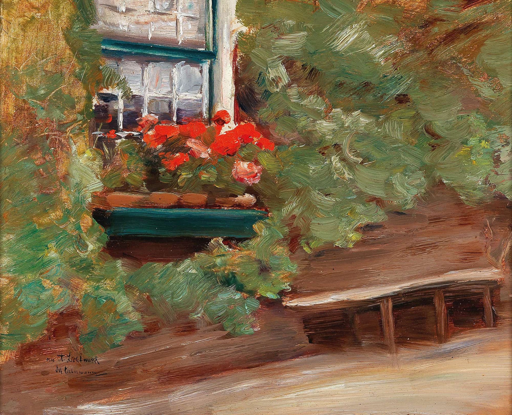 View On A Farmhouse In The Netherlands by Max Liebermann