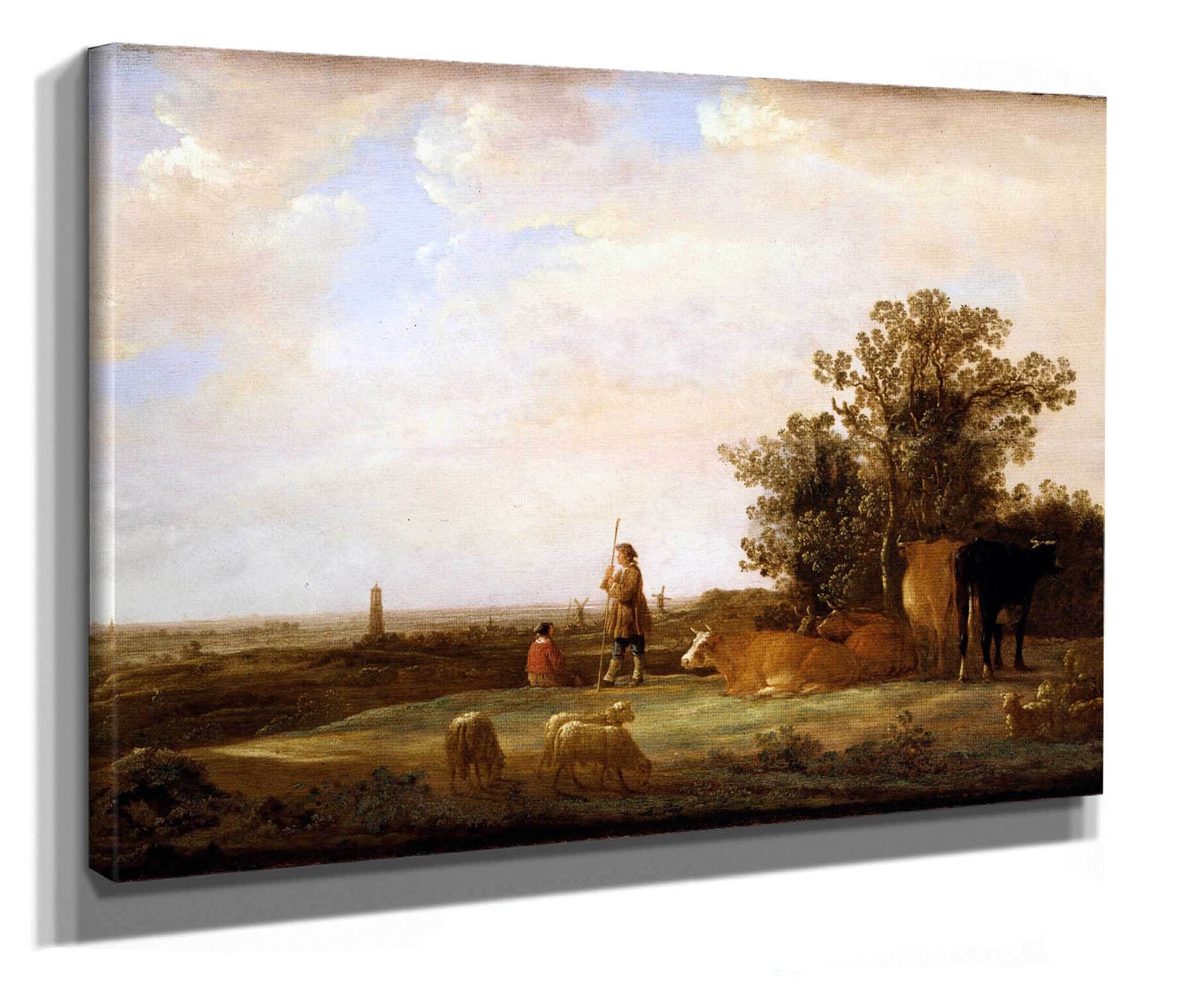 View On A Plain by Aelbert Cuyp