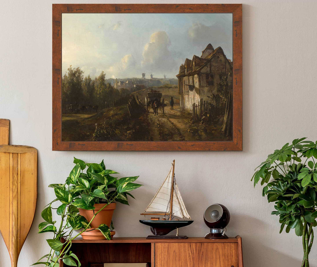 View On Monmartre by Johan Barthold Jongkind