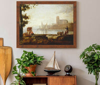 View On The Maas by Aelbert Cuyp