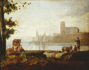 View On The Maas by Aelbert Cuyp