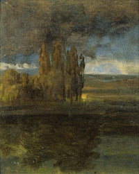 View Over The Elbe And The Der Bar Bastion by Johan Christian Dahl