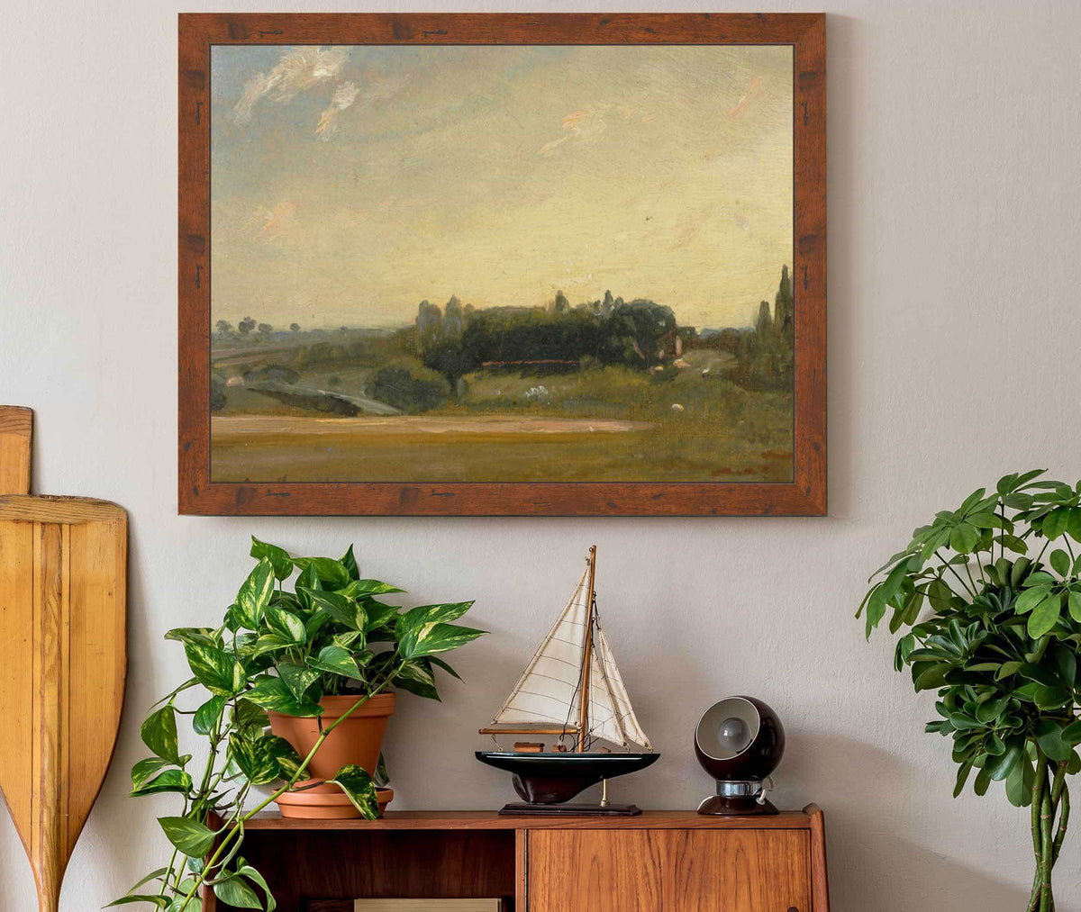 View Towards The Rectory East Bergholt by John Constable