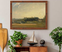 View Towards The Rectory East Bergholt by John Constable