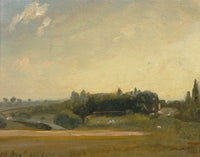 View Towards The Rectory East Bergholt by John Constable