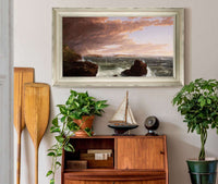 Views Across Frenchmans Bay From Mt Desert Island After A Squall by Thomas Cole