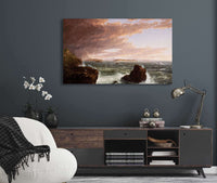 Views Across Frenchmans Bay From Mt Desert Island After A Squall by Thomas Cole