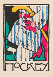 Vignet `Hockey by Reijer Stolk