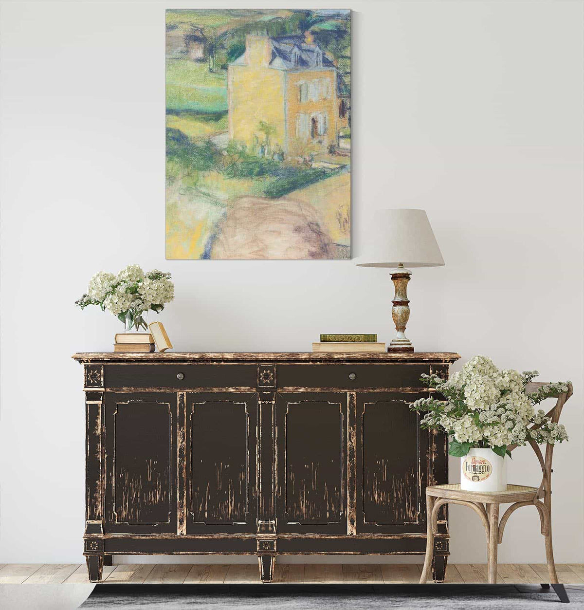 Villa At Saint Jacut by Edouard Vuillard