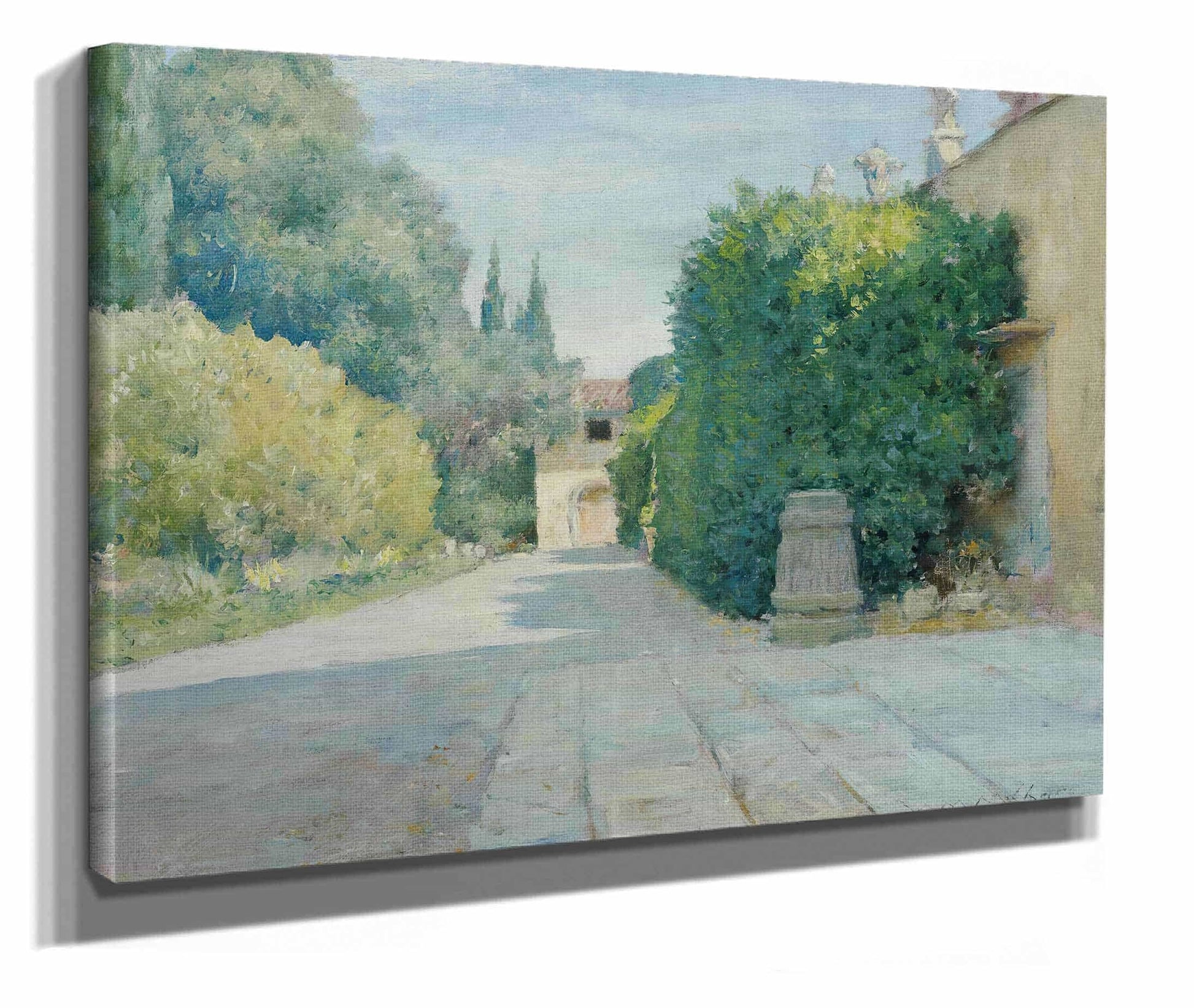 Villa In Florence by William Merritt Chase
