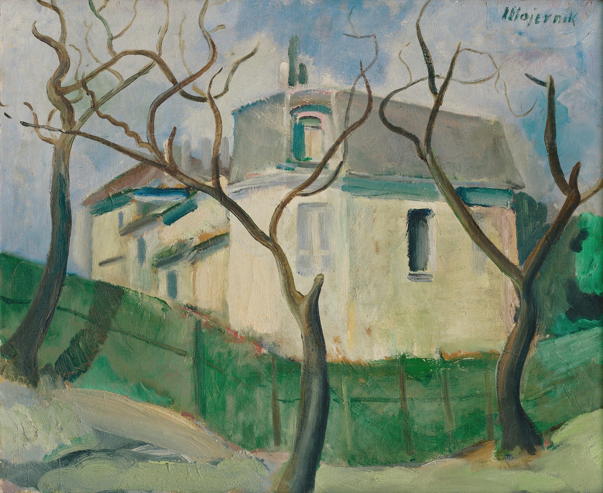 Villa In The Garden by Cyprian Majernik