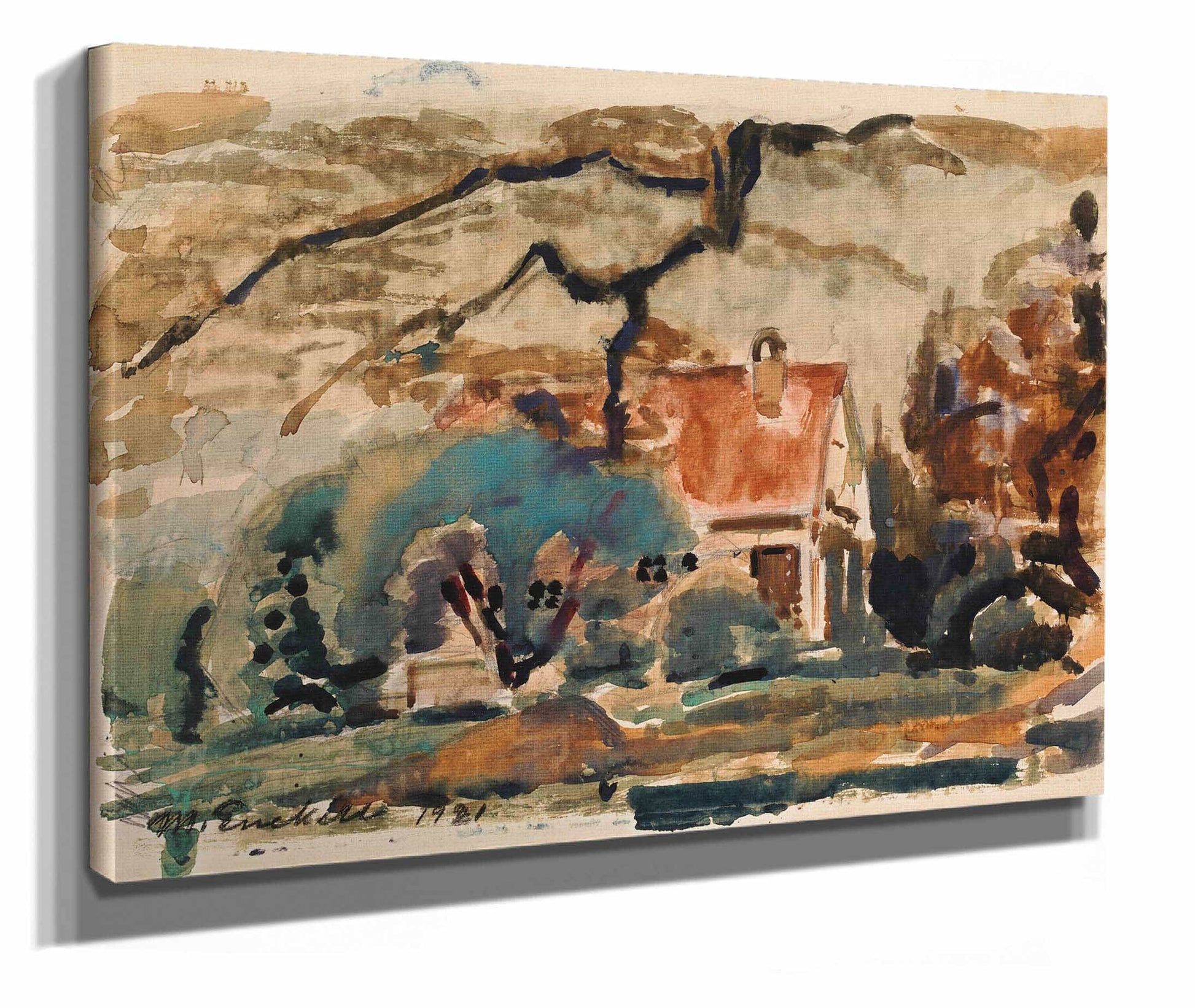 Villa Of The Artist In Kilo by Magnus Enckell