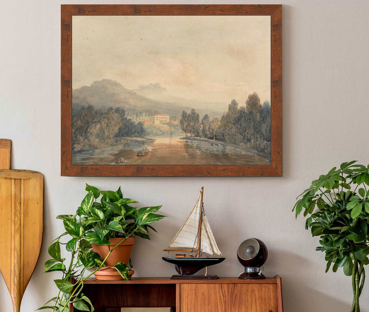 Villa Salviati On The Arno Between And by Joseph Mallord William Turner