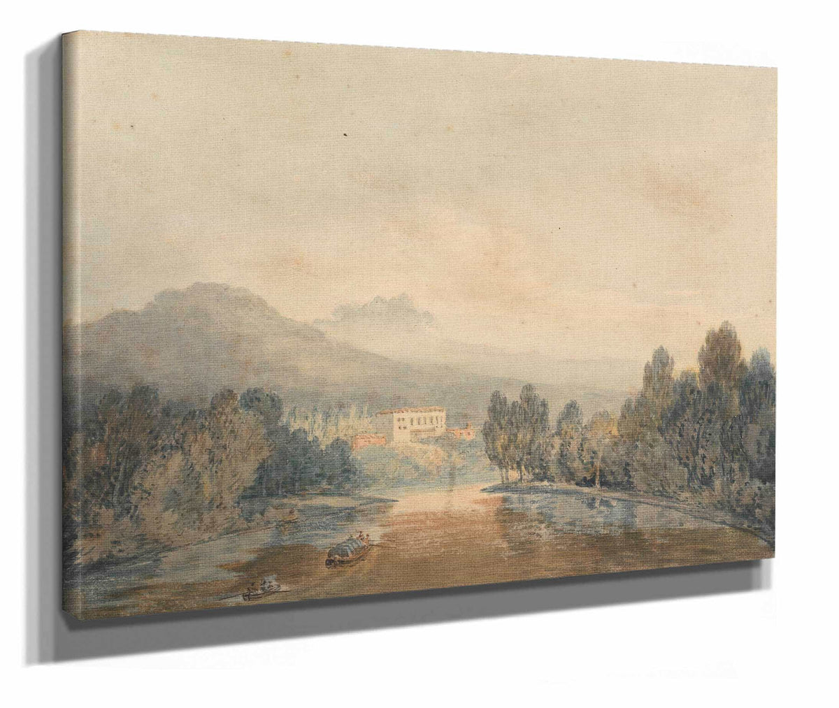 Villa Salviati On The Arno Between And by Joseph Mallord William Turner