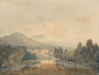 Villa Salviati On The Arno Between And by Joseph Mallord William Turner