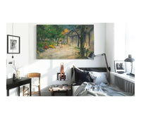 Village In Martinique Femmes Et Chevre Dans Le Village by Paul Gauguin