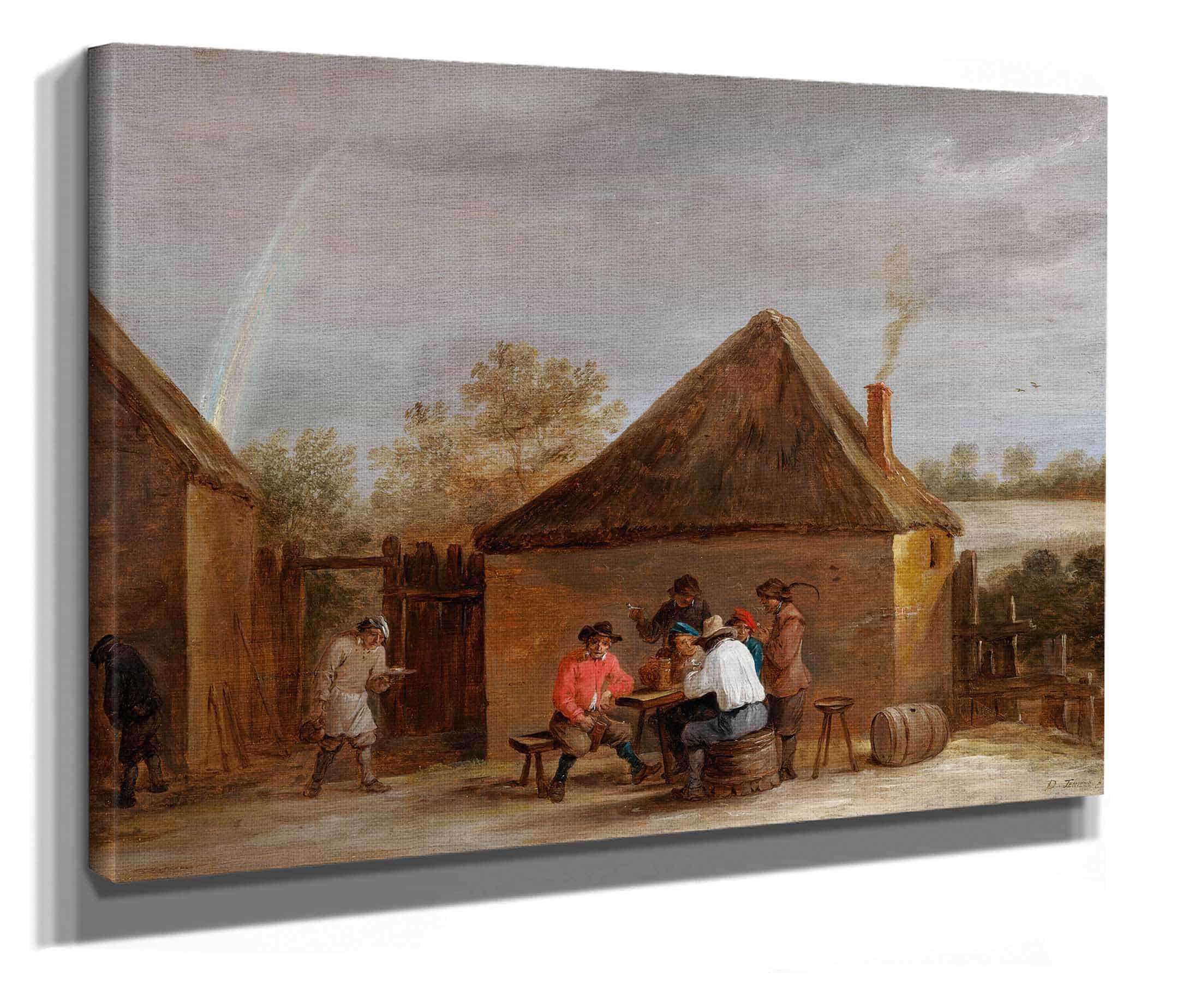 Village Scene by David Teniers The Younger
