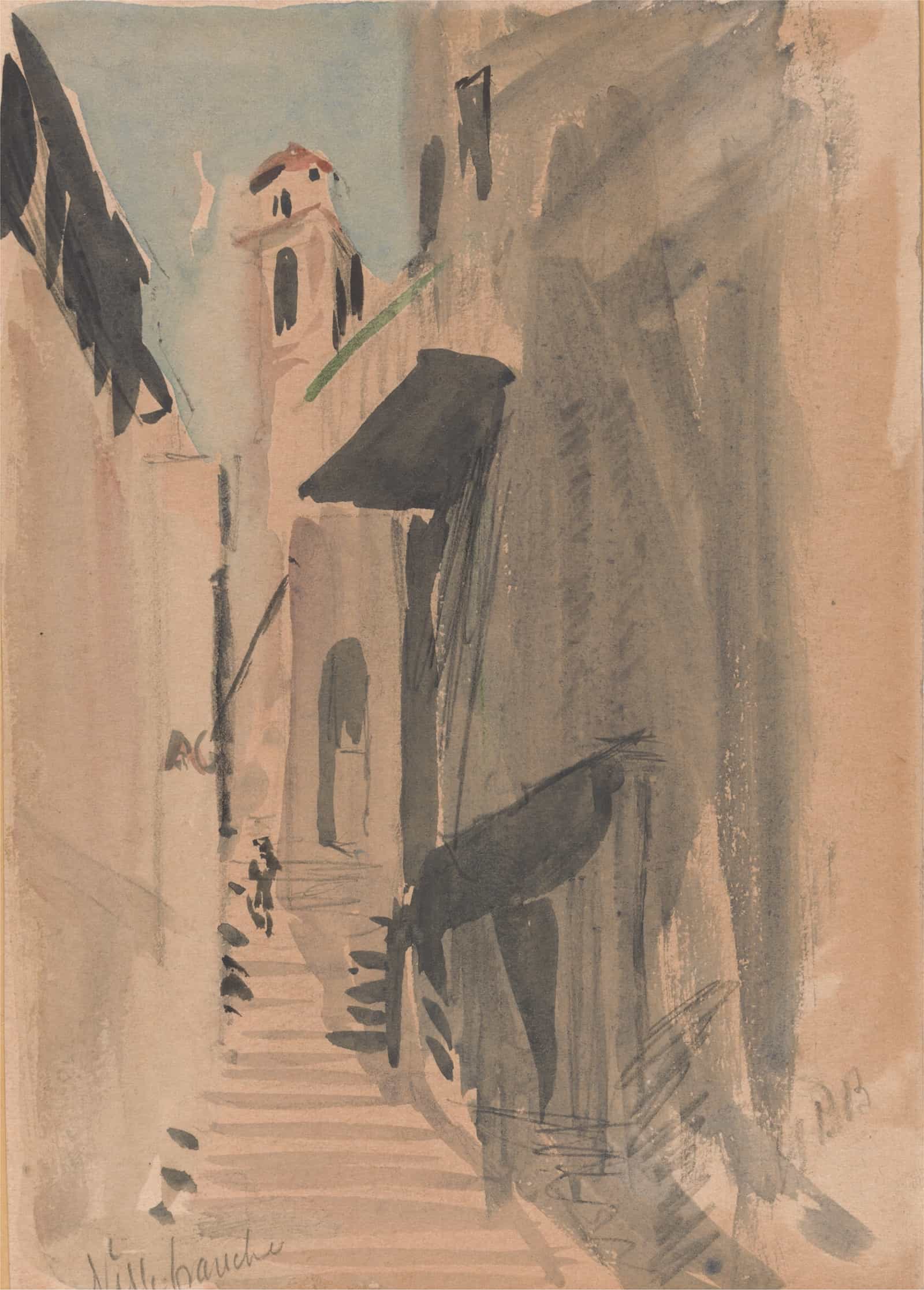 Villefranche by Hercules Brabazon Brabazon