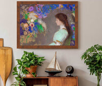 Violette Heymann by Odilon Redon