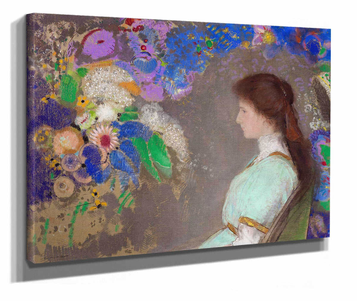 Violette Heymann by Odilon Redon