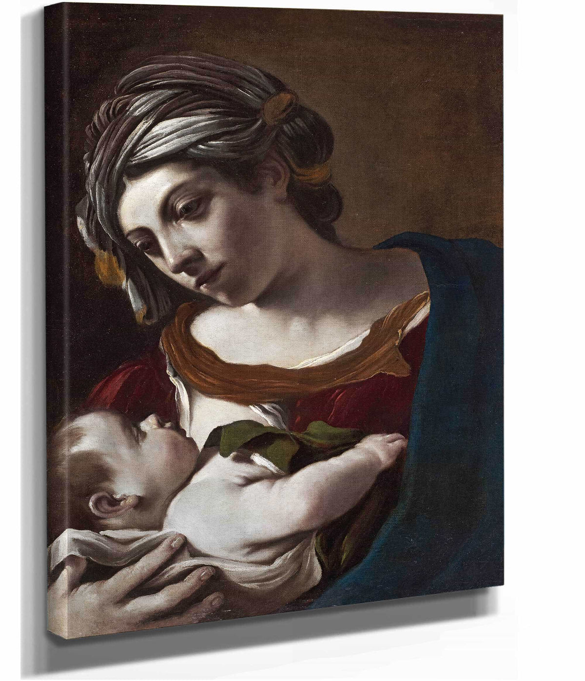 Virgin And Child by Guercino