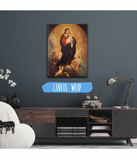 Virgin And Child In Glory by Bartolome Esteban Murillo