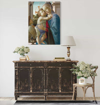 Virgin And Child With An Angel by Sandro Botticelli