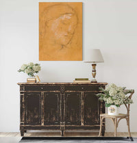 Visage De Femme by Pierre Puvis De Chavannes