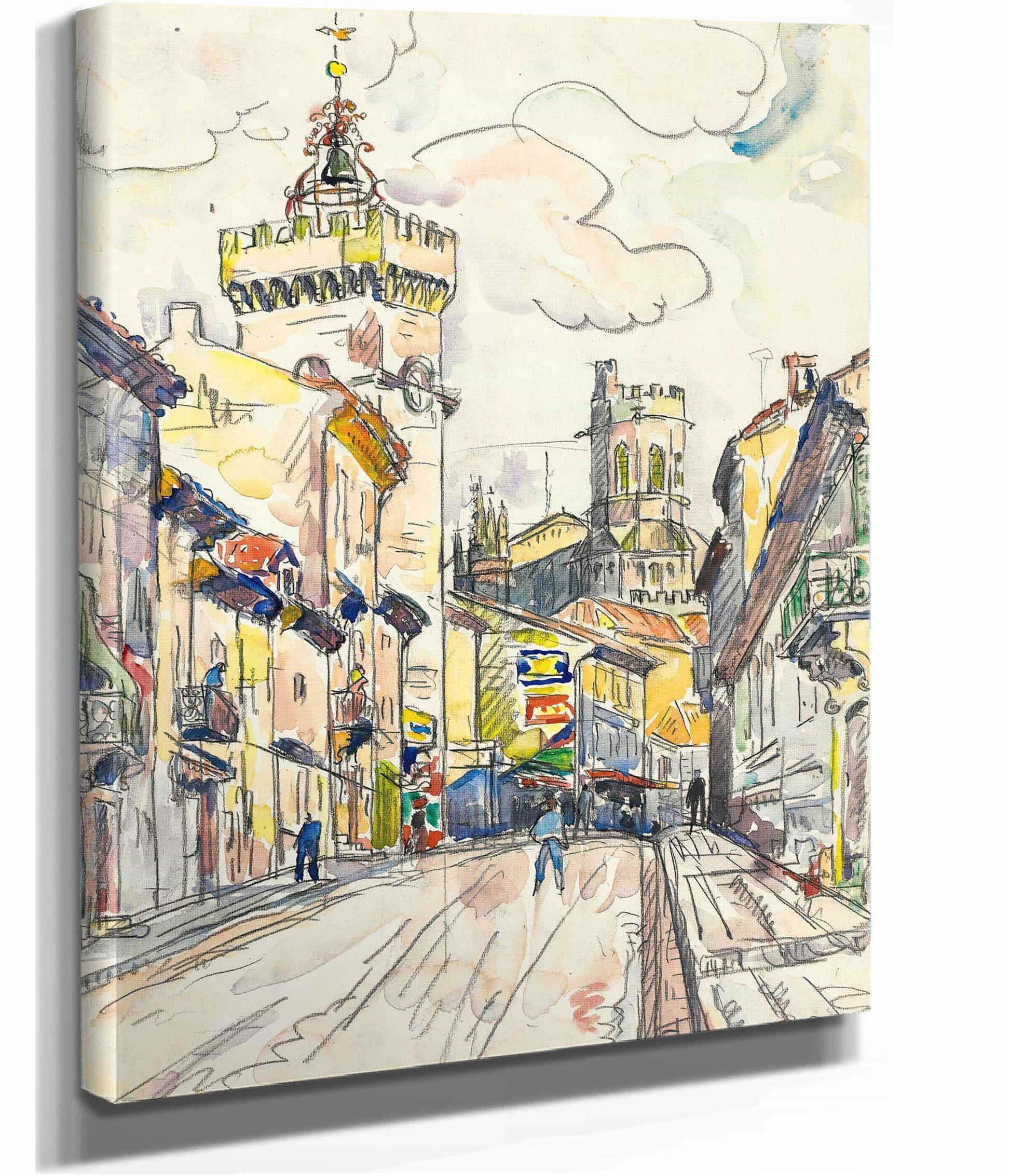 Viviers by Paul Signac