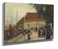 Volendam Street Scene by Robert Henri