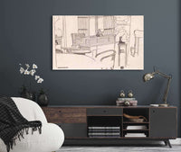 Vorstandskanzlei Der K U K Konsumanstalt Wien by Egon Schiele