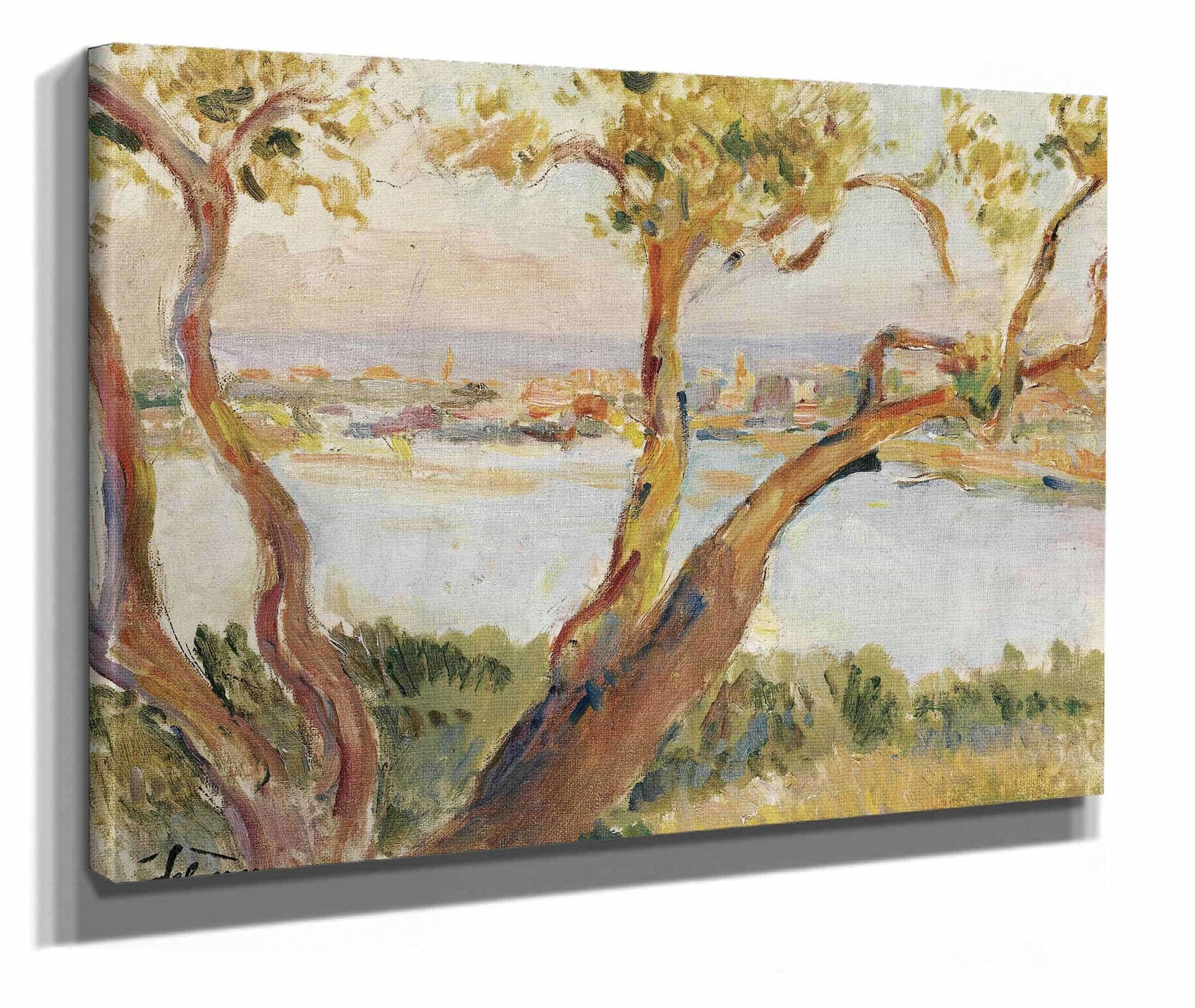 Vue Dantibes by Henri Lebasque