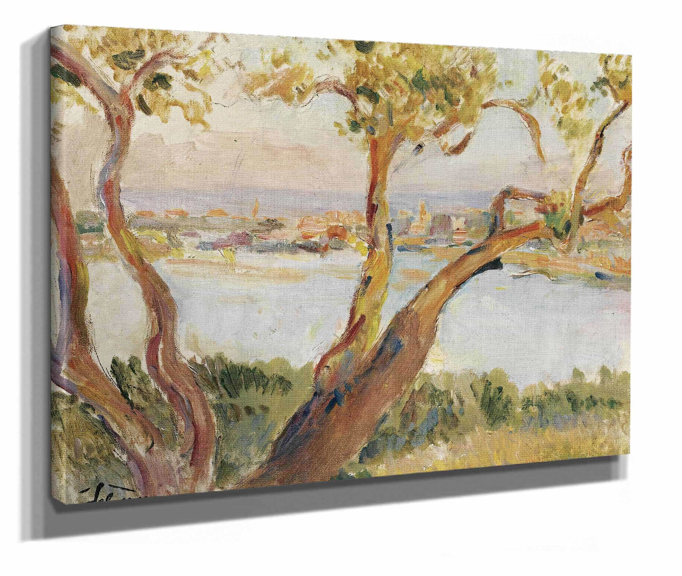 Vue Dantibes by Henri Lebasque
