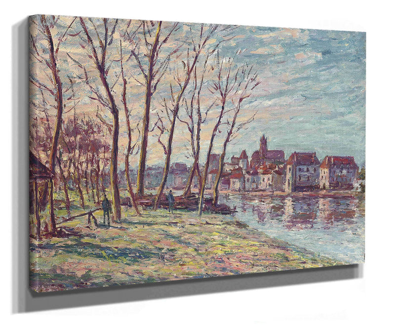 Vue De Moret by Alfred Sisley
