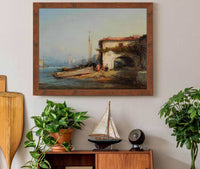 Vue Ditalie by Felix Ziem