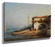 Vue Ditalie by Felix Ziem
