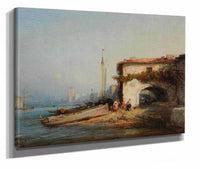 Vue Ditalie by Felix Ziem